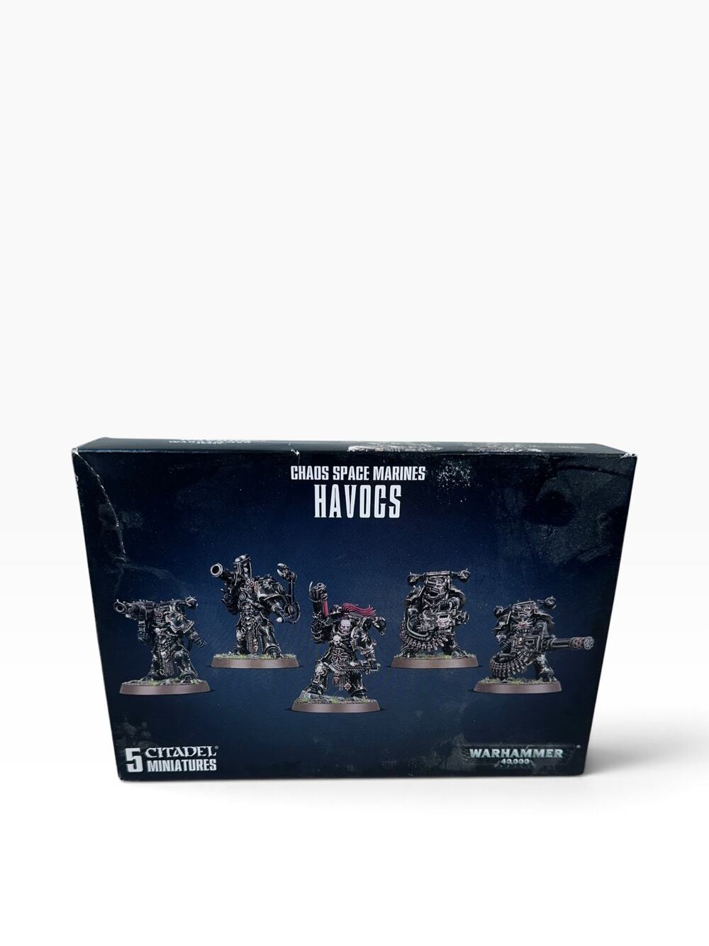 Games Workshop Warhammer 40K Chaos Space Marines 5 Havocs New Open Box